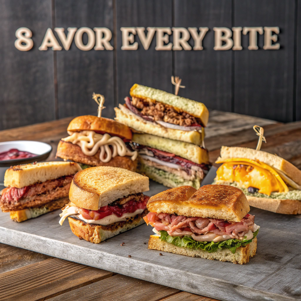 America’s Top 8 Sandwiches: A Delicious Journey