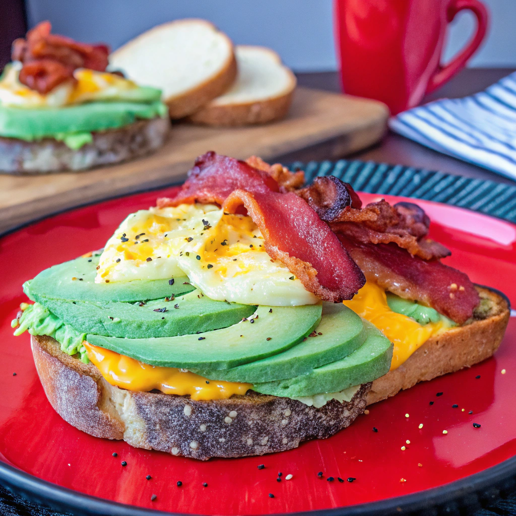 Avocado Toast Meets Breakfast Sandwich