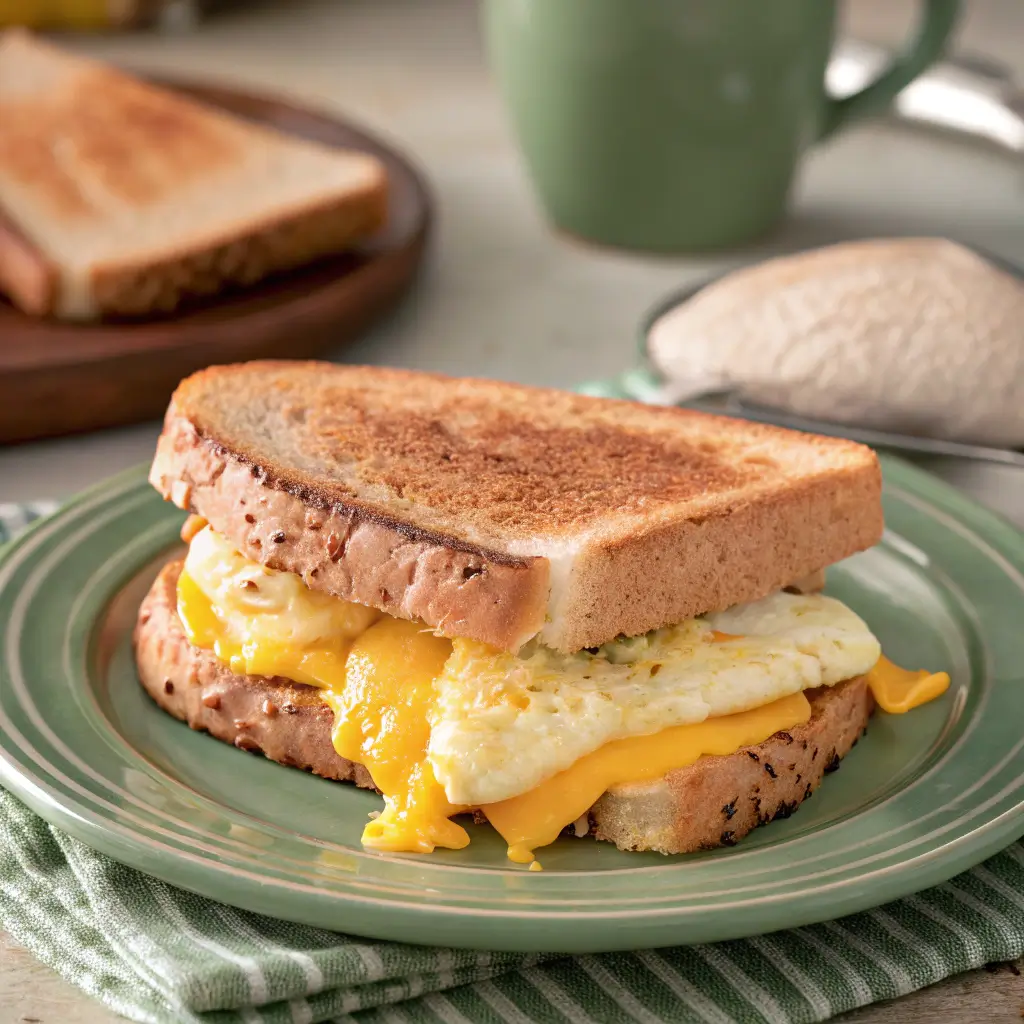 Egg and Cheese Breakfast Sandwich