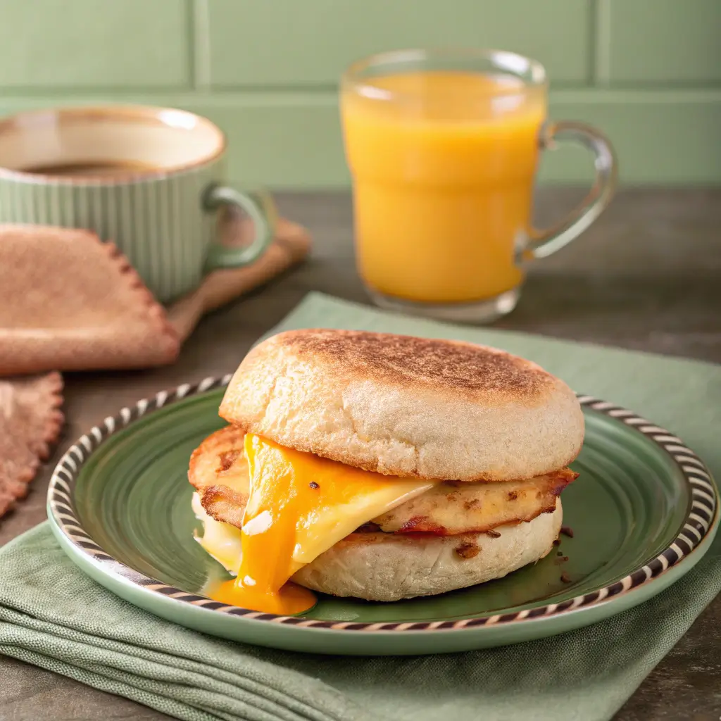 Egg and Cheese Breakfast Sandwich