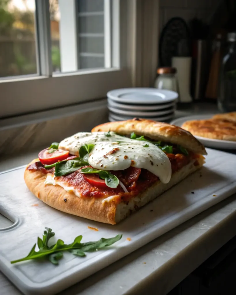 Best Burrata Pizza Sandwich Recipe