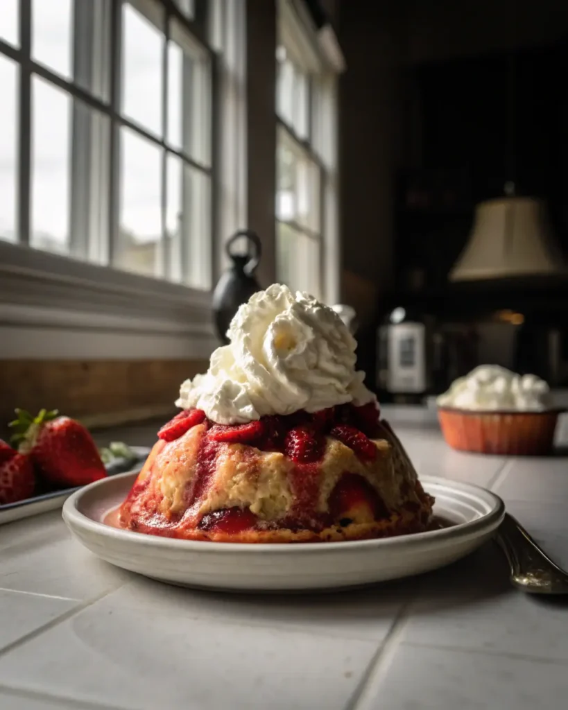 Strawberry Dump Cake