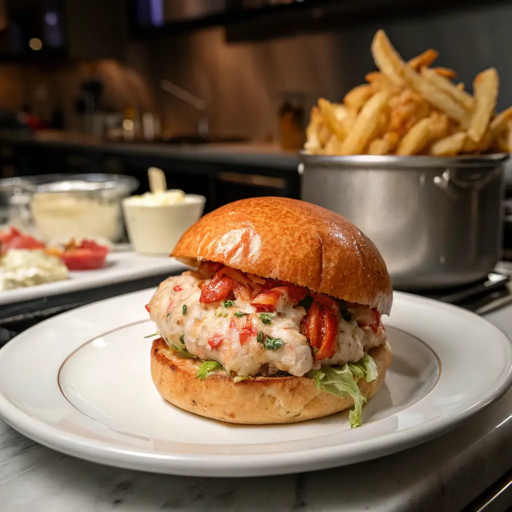 The Capital Grille Lobster and Crab Burger Recipe