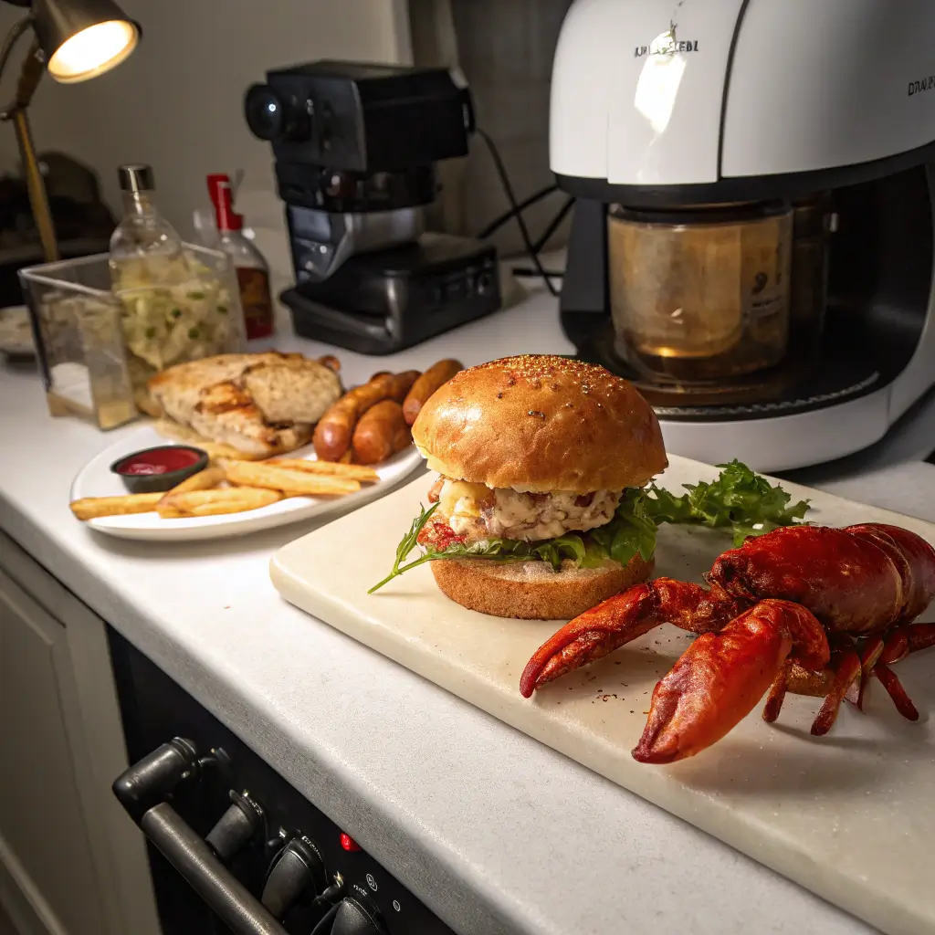 The Capital Grille Lobster and Crab Burger Recipe