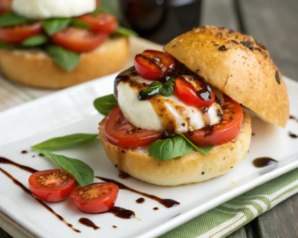 6. Caprese Slider (Vegetarian)