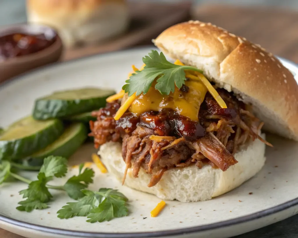 9. Vegan BBQ Jackfruit Slider